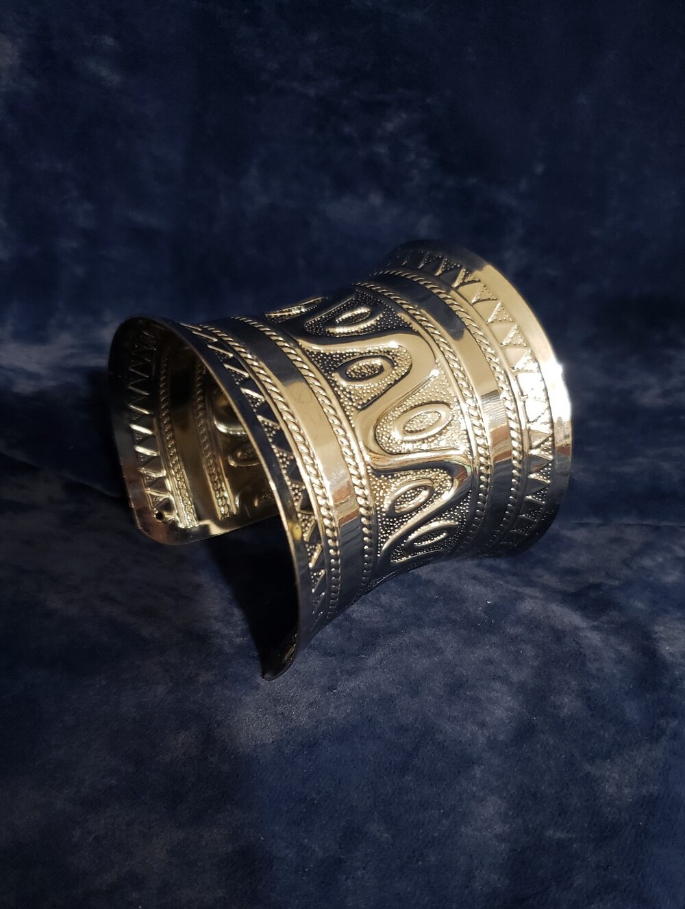 Silver Colored Cuff Bracelet